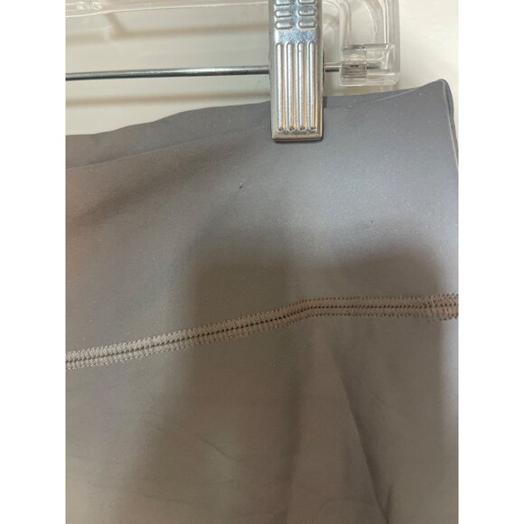 So Real women's gray running athletic reflective leggings Size M - Picture 10 of 10